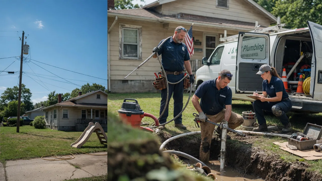Drain Cleaning in Fairmount, IL near me